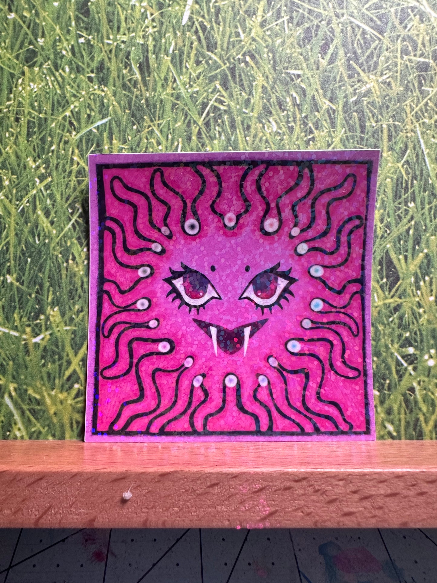 <3 sticker