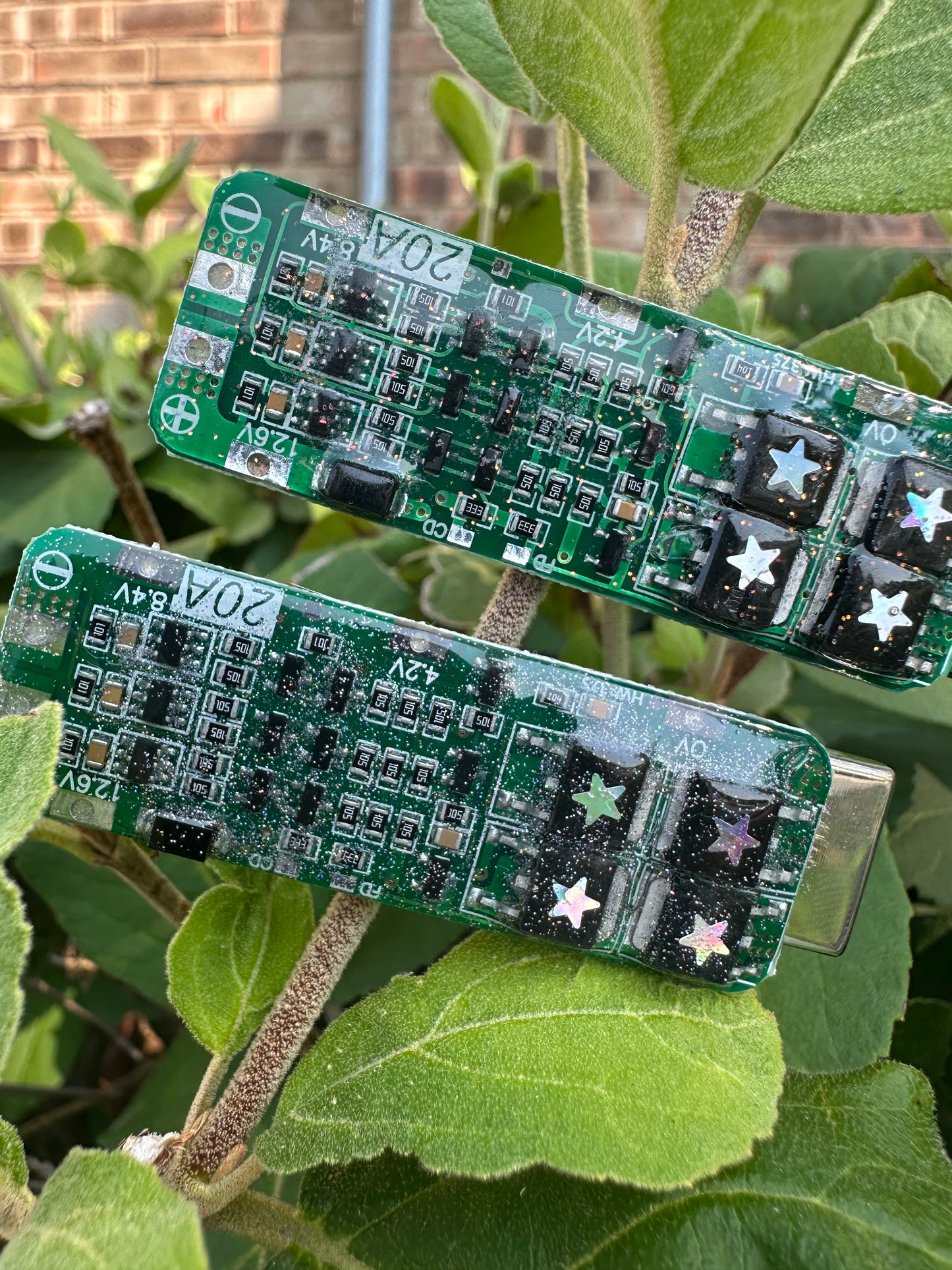 circuit board hair clip set