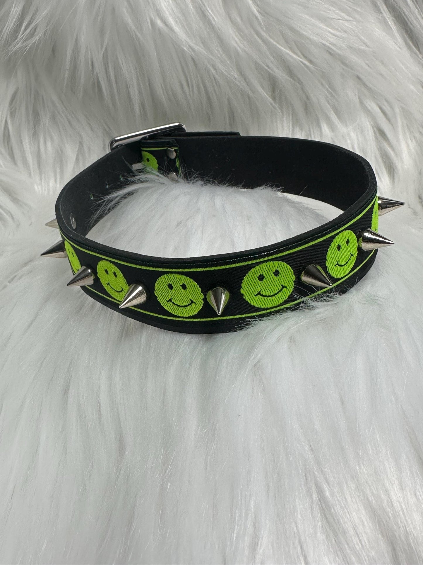 Smiling Spiked Choker Pre-order custom sizing