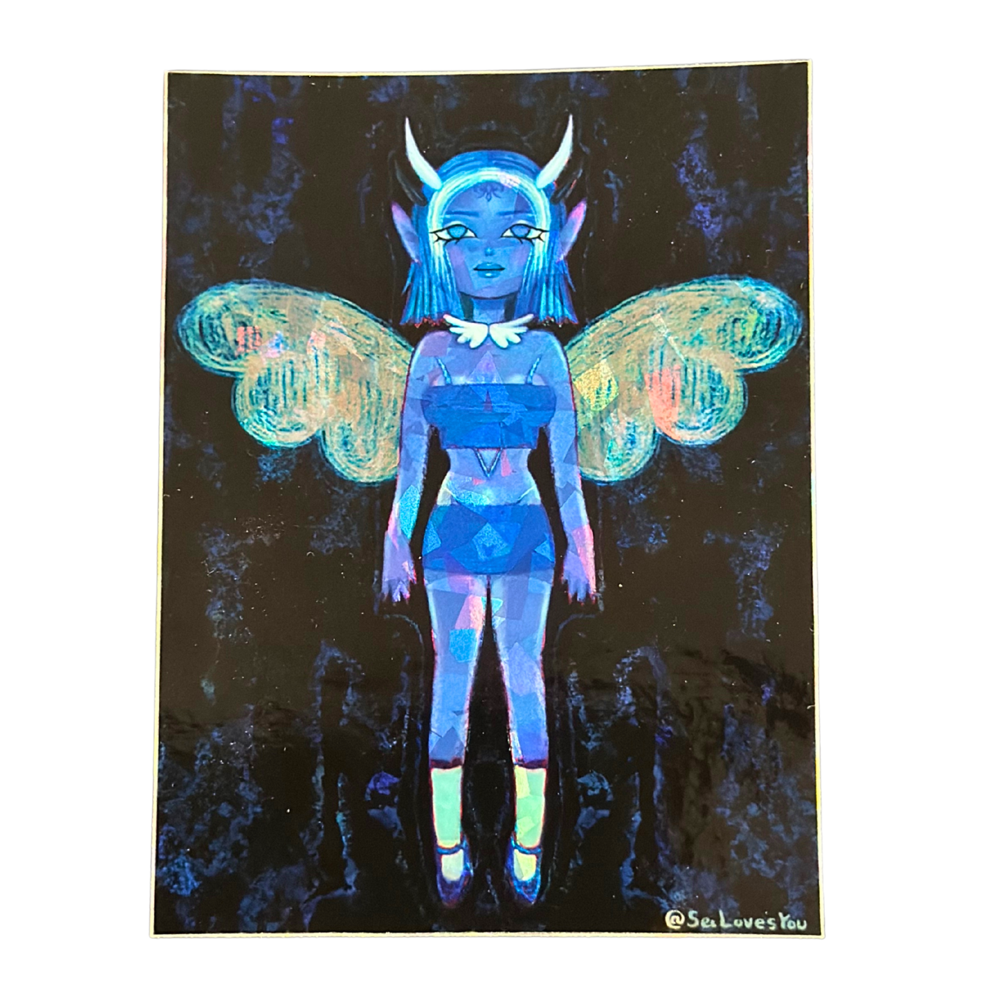 Void Girlfriend egirl demon sticker