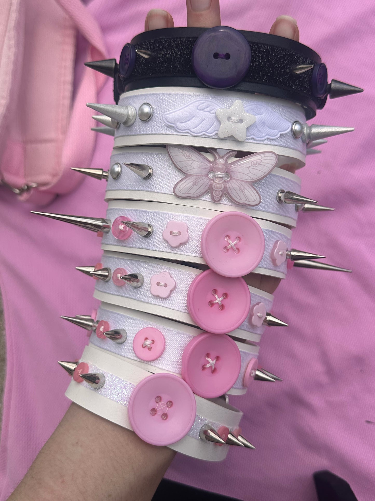 Angel’s Blessing Spiked Choker