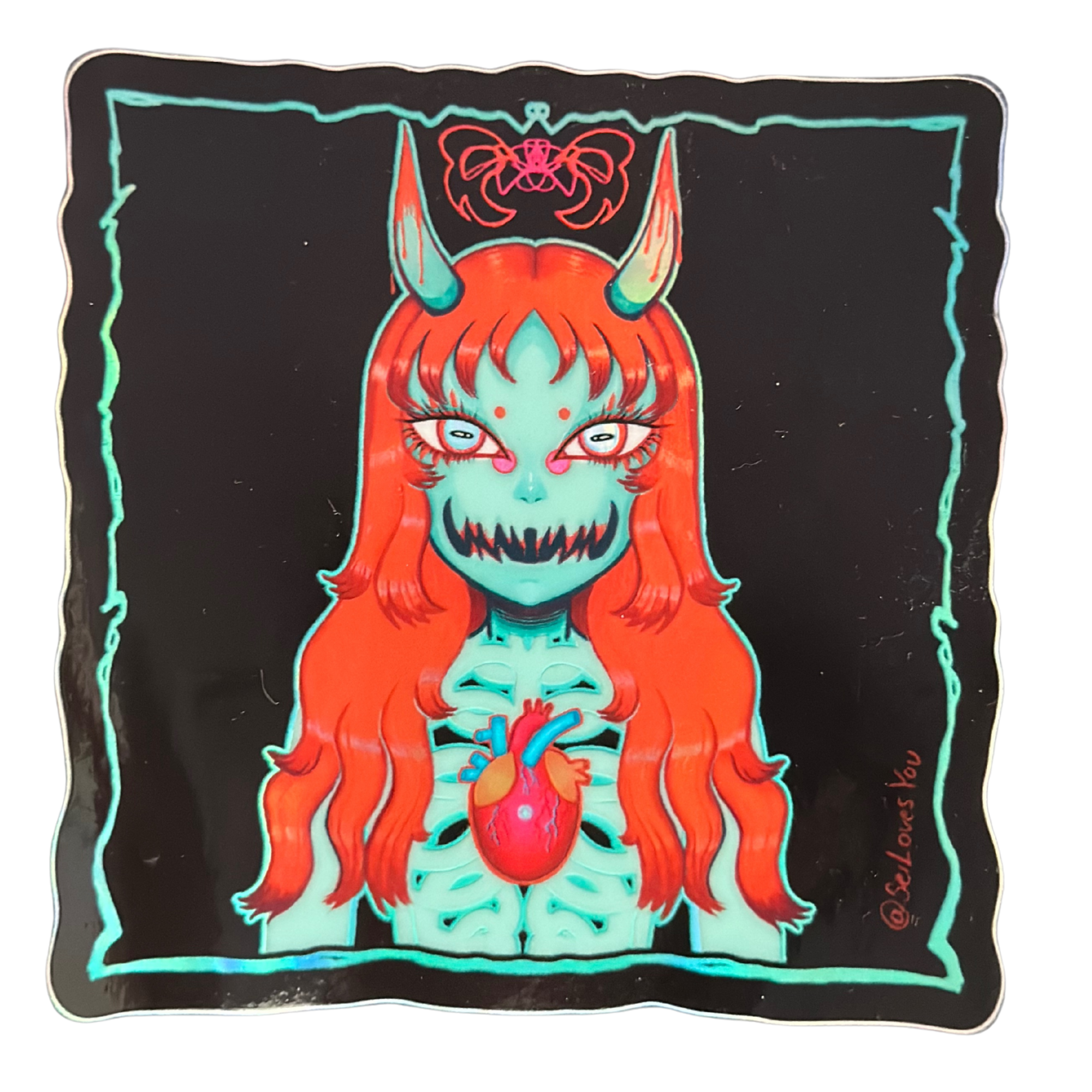Void Girlfriend Yandere Psycho Femcel Sticker