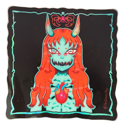 Void Girlfriend Yandere Psycho Femcel Sticker