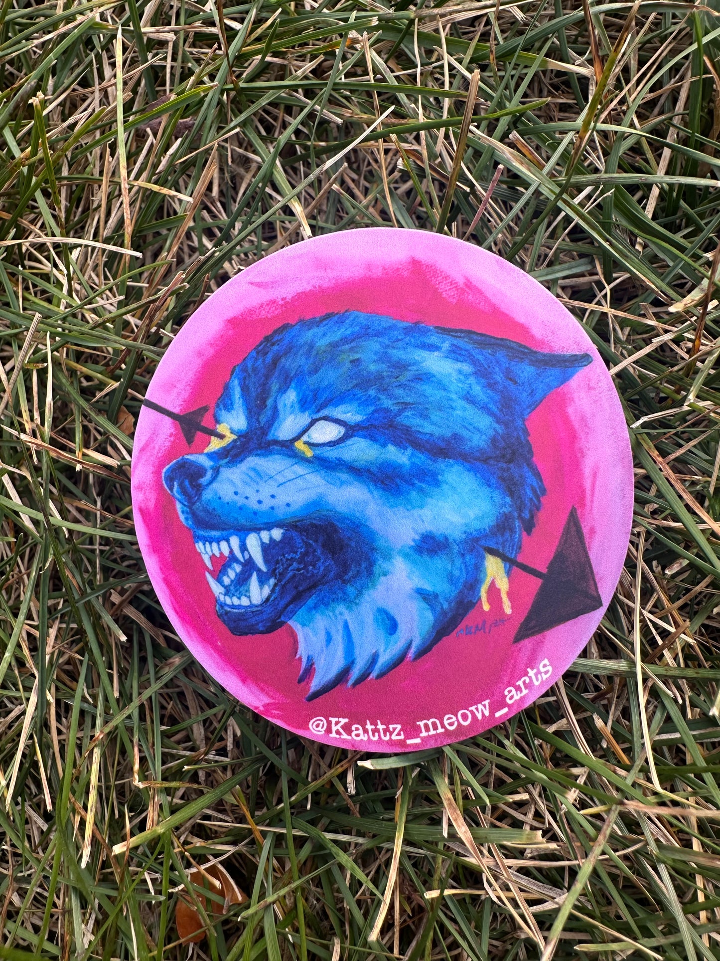 Agony sticker