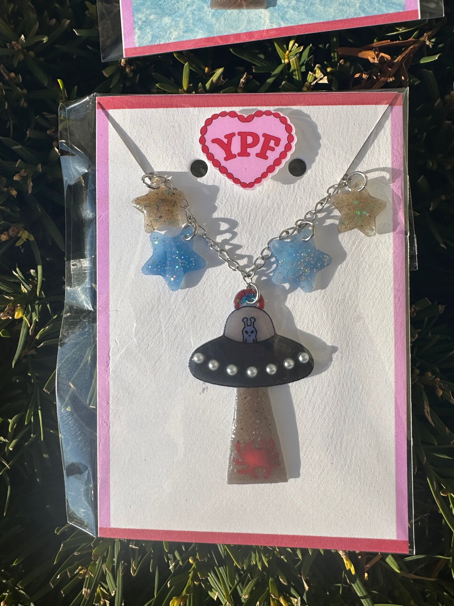 Crab Fisherman UFO Necklace