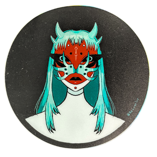 Void Girlfriend Space Cow Sticker