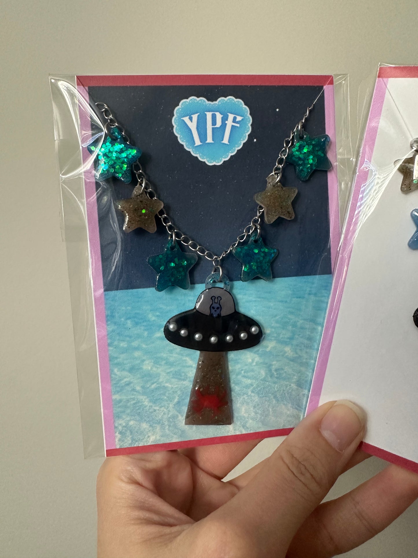 Crab Fisherman UFO Necklace