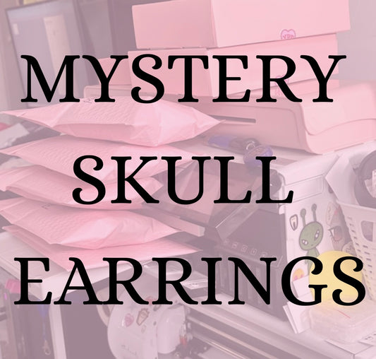 Mystery Skull Earrings