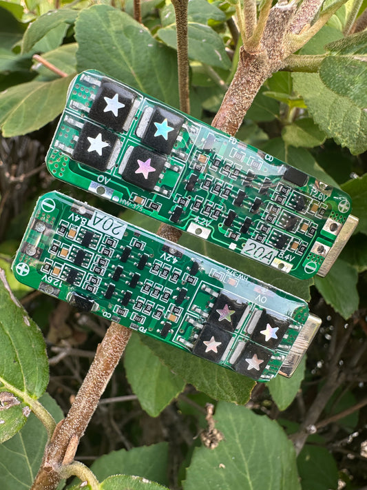 circuit board hair clip set