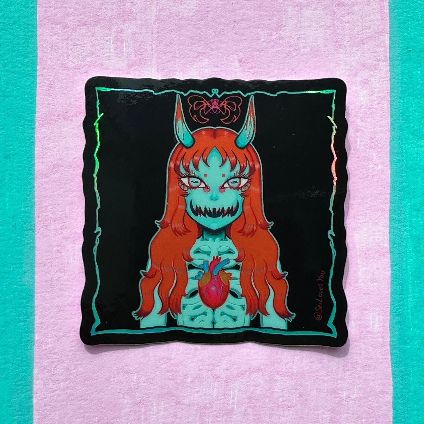 Void Girlfriend Yandere Psycho Femcel Sticker