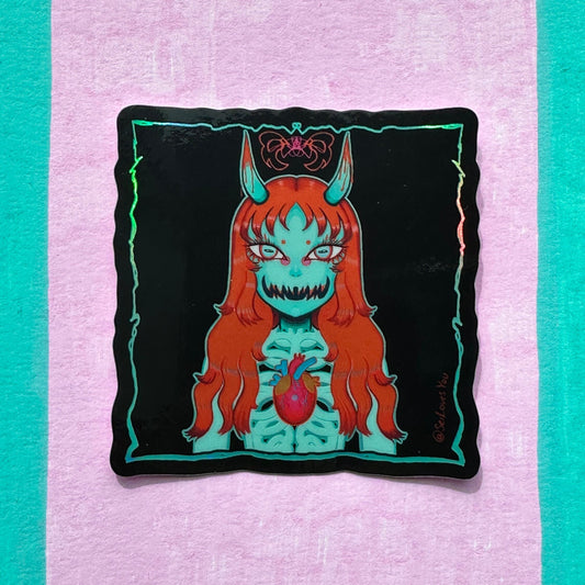 Void Girlfriend Yandere Psycho Femcel Sticker