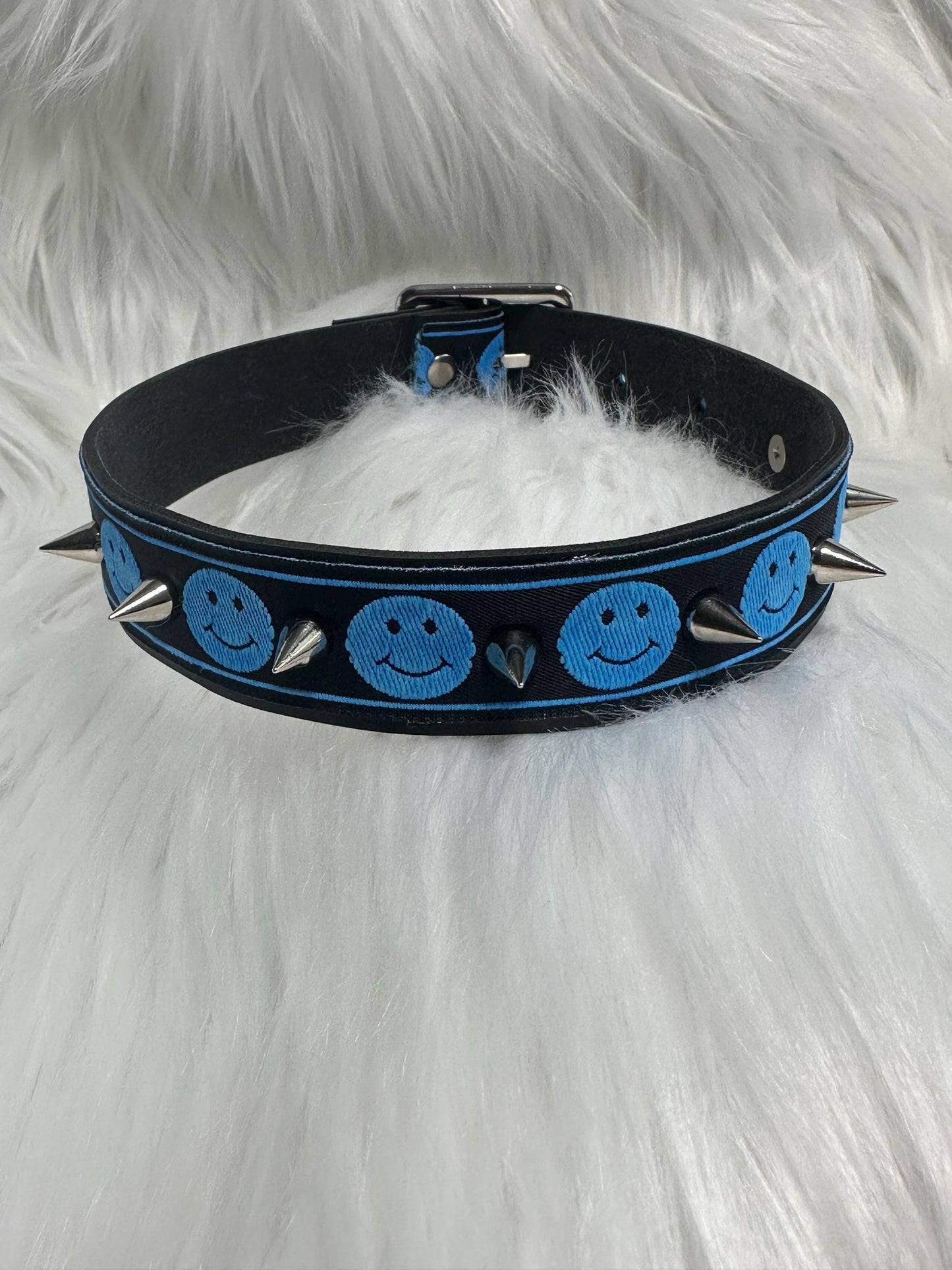 Smiling Spiked Choker Pre-order custom sizing