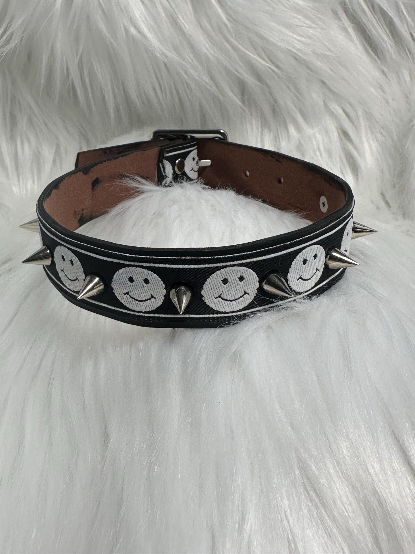 Smiling Spiked Choker Pre-order custom sizing