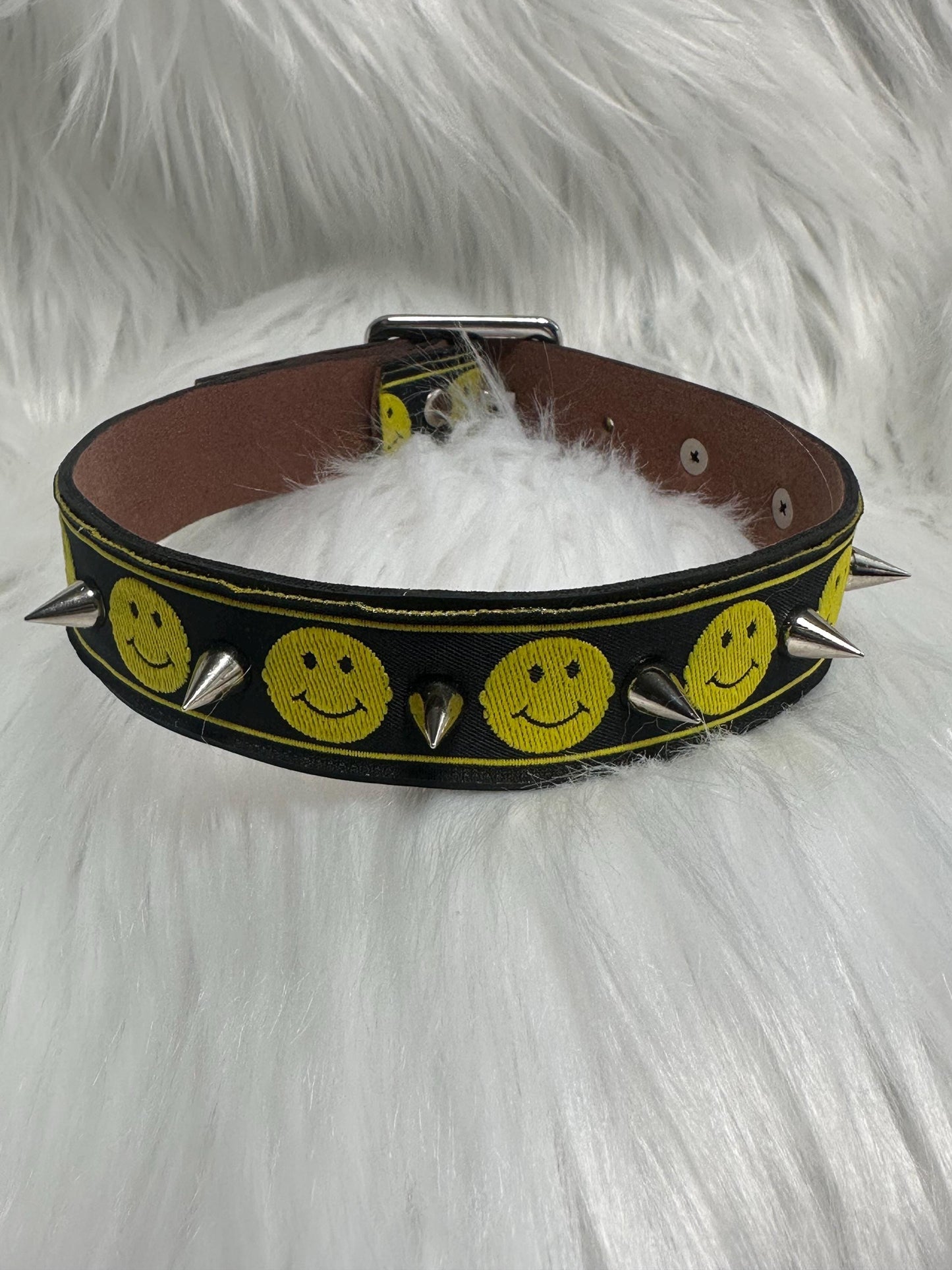 Smiling Spiked Choker Pre-order custom sizing
